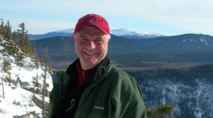 Jeb hiking Zealand Mountain, one of New Hampshire’s 4,000 foot peaks