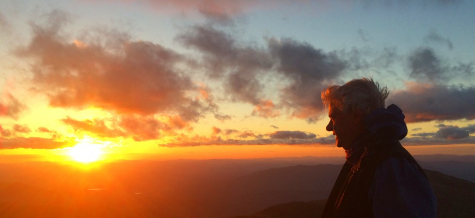 The Summit of Mt Washington at Sunset